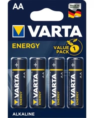 VARTA Blister pilas alcalinas energy lr6 aa - 4 pilas