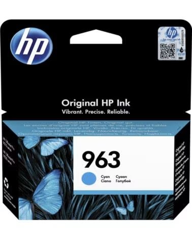 HP Cartucho tinta 963 3ja23ae cian 10 74ml 700 paginas