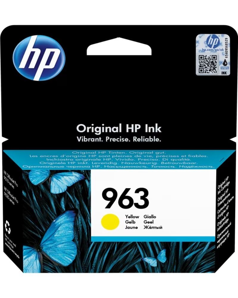HP Cartucho tinta 963 3ja25ae amarillo 10 74ml 700 paginas