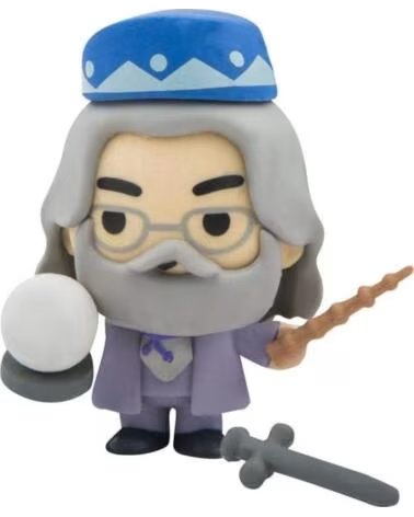 CINEREPLICAS Figura de goma gomee harry potter albus dumbledore 8 cm