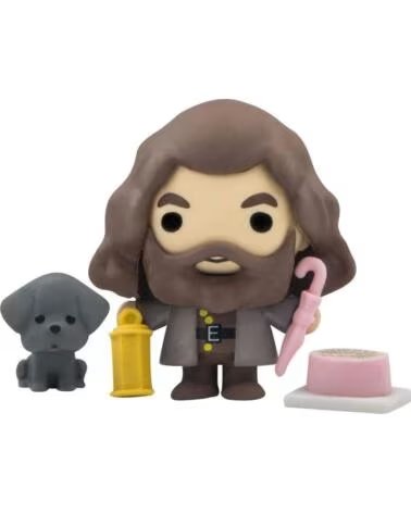 CINEREPLICAS Figura de goma gomee harry potter rubeus hagrid 8 cm