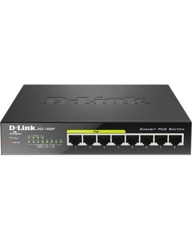DLINK Switch 8 puertos gigabit poe d - link