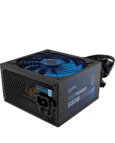 COOLBOX Fuente de alimentacion gaming deeppower 650w 80 plus bronze - 14 cm - full range