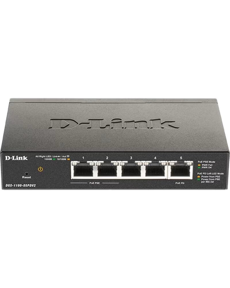 DLINK Switch d - link 5 puertos gigabit poe - powered smart managed
