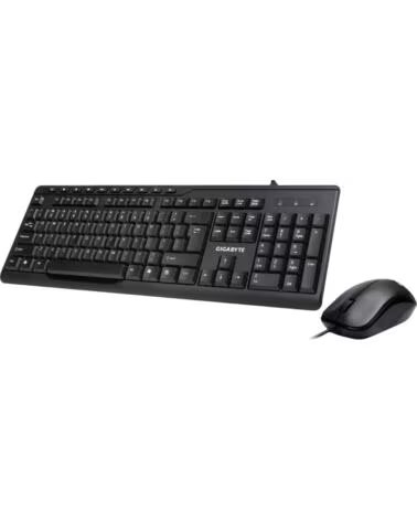 GIGABYTE Combo teclado raton km6300 negro usb