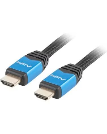 LANBERG Cable hdmi macho - macho v2 0 cu 4k premium 1m negro