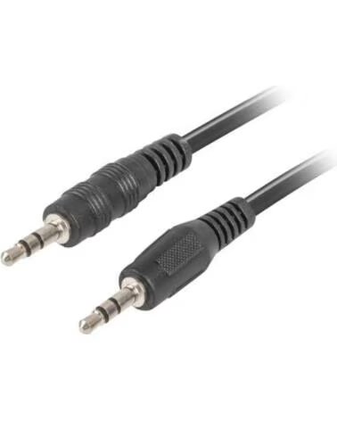 LANBERG Cable estereo jack 3 5mm macho - jack 3 5mm macho 1 2m negro