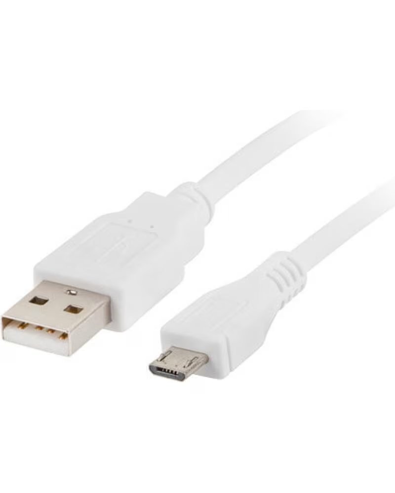 LANBERG Cable usb 2 0 macho - micro usb macho 1m blanco