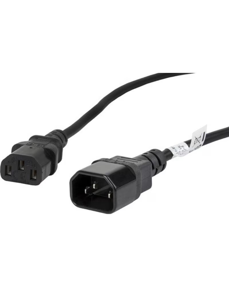 LANBERG Cable alargador alimentacion cpu iec320 c13 h - iec320 c14 m vde 1 8m