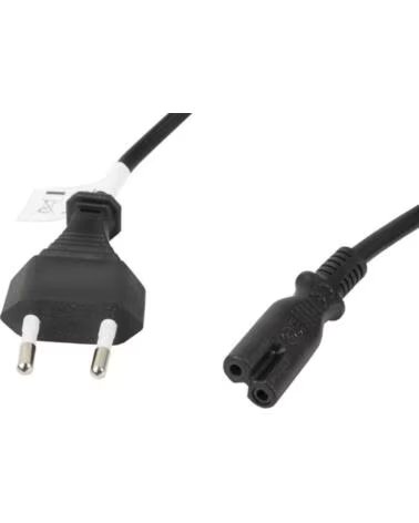LANBERG Cable de alimentacion ocho cee 7 - 16 a iec320 c7 1 8m