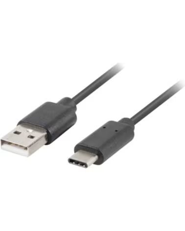 LANBERG Cable usb 2 0 macho - usb tipo c macho quick charge 3 0 1 8m negro