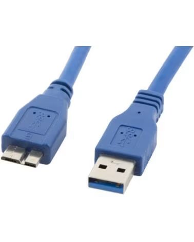 LANBERG Cable usb 3 0 macho - micro usb macho 0 5m azul