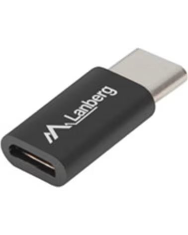 LANBERG Adaptador usb 2 0 tipo c macho - micro - b hembra negro