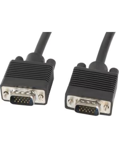 LANBERG Cable vga macho - macho ferrita 5m negro