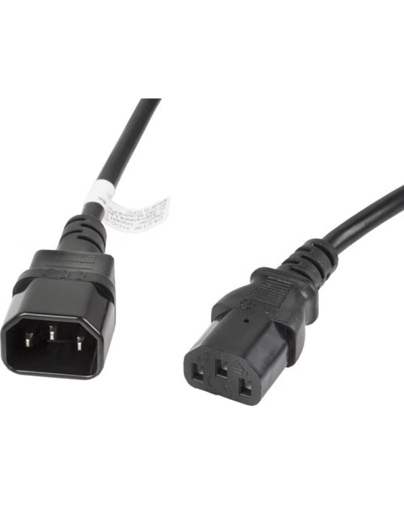 LANBERG Cable alargador alimentacion cpu iec320 c13 h - iec320 c14 m vde 3m