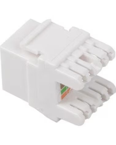 LANBERG Conector keystone cat 6 utp rj45 180 grados