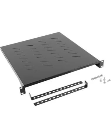 LANBERG Bandeja fija 1u 483x500 mm hasta 25 kg rack de 19 negro