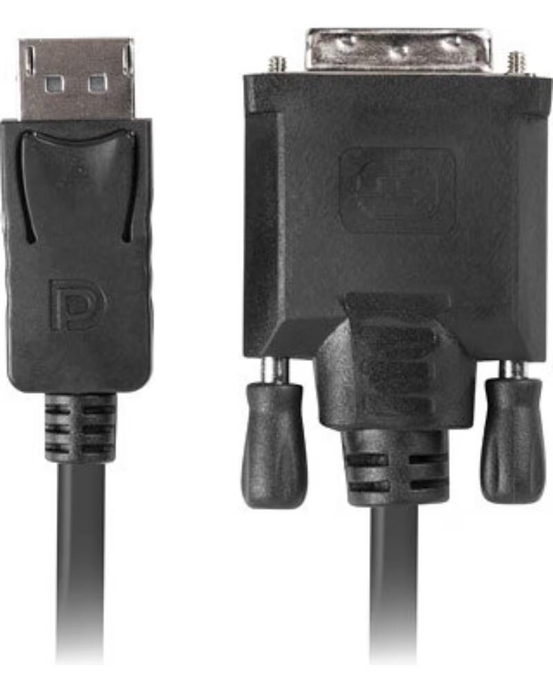 LANBERG Cable displayport macho - dvi - d macho 241 1 8m negro