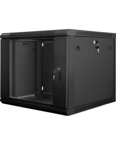LANBERG Armario rack 9u 600x600x501 auto ensamblado 19 pulgadas hasta 60 kg negro