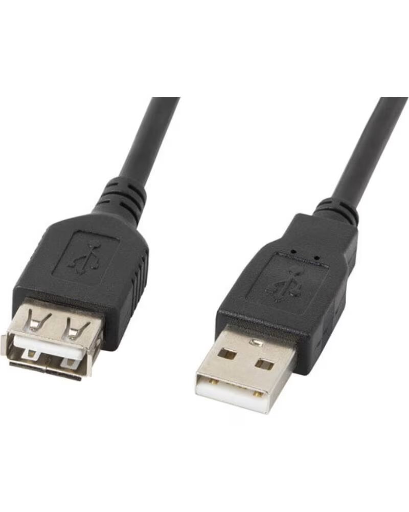 LANBERG Cable alargador usb 2 0 macho hembra 5m negro
