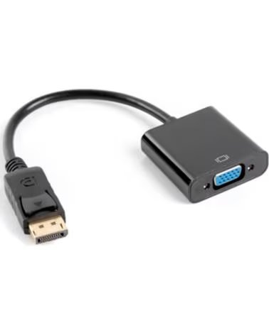 LANBERG Adaptador displayport 1 1 a vga 20cm negro