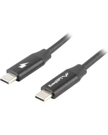 LANBERG Cable usb 2 0 macho - usb tipo c macho quick charge 4 0 1 8m negro