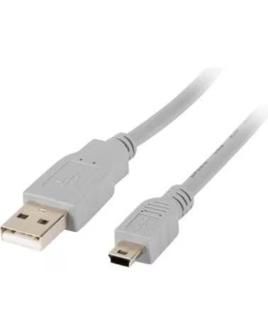 LANBERG Cable usb 2 0 macho - mini usb macho 1 8m gris