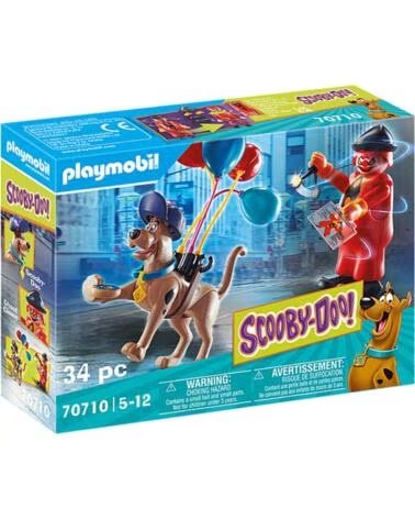 PLAYMOBIL scooby - doo aventura con ghost clown