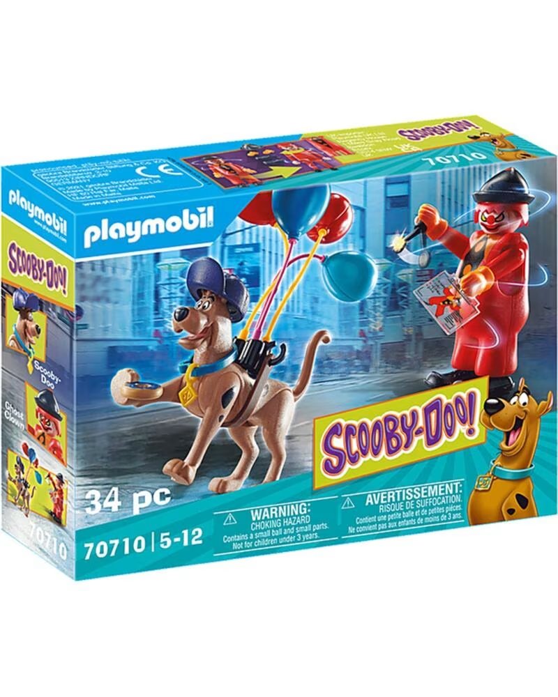 PLAYMOBIL scooby - doo aventura con ghost clown