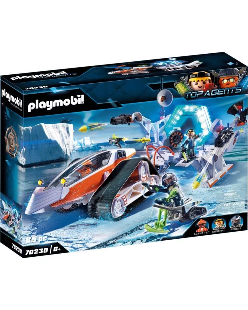 PLAYMOBIL espias spy team comando de nieve