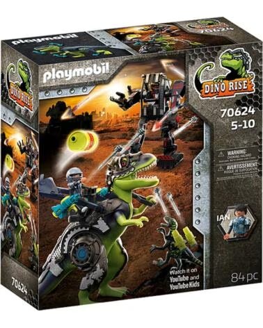 PLAYMOBIL t - rex batalla de los gigantes