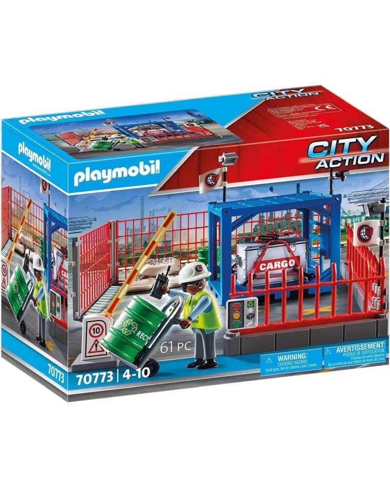 PLAYMOBIL deposito de carga