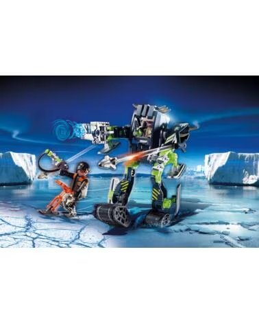 PLAYMOBIL espias rebeldes del artico robot de hielo