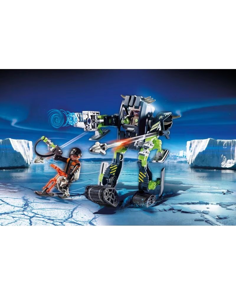 PLAYMOBIL espias rebeldes del artico robot de hielo