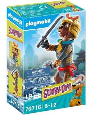 PLAYMOBIL scooby - doo figura coleccionable samurai