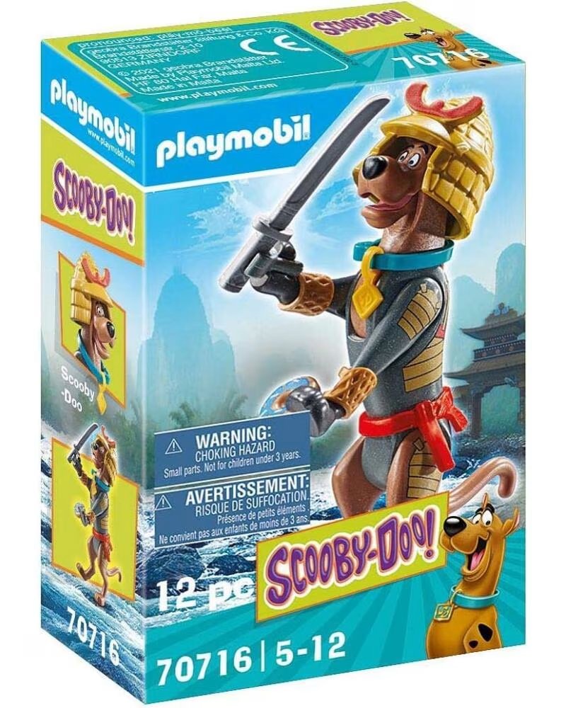PLAYMOBIL scooby - doo figura coleccionable samurai