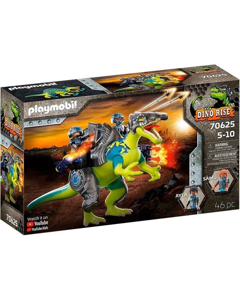 PLAYMOBIL spinosaurus doble poder de defensa