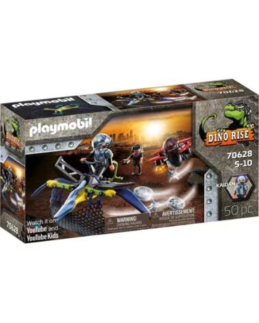 PLAYMOBIL pteranodon ataque desde el aire