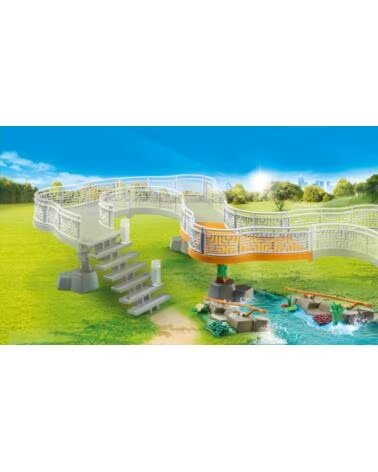 PLAYMOBIL diversion en familia extension plataforma de observacion zoo