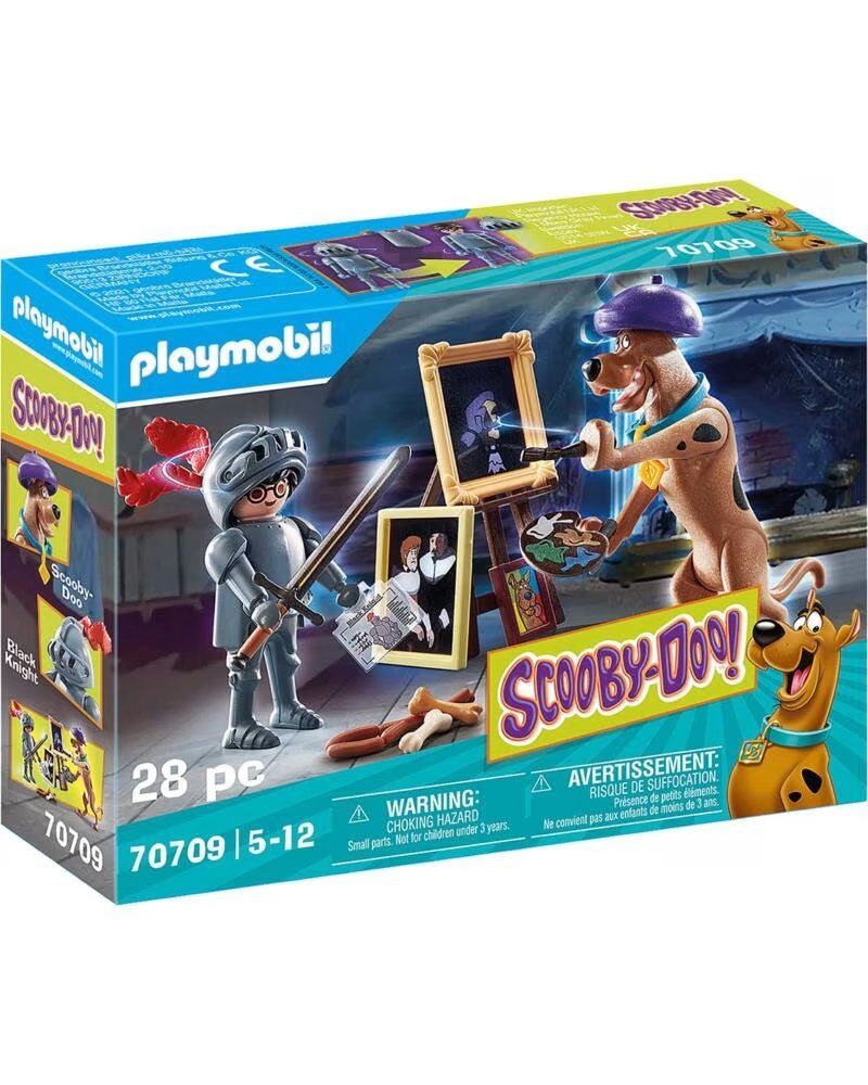 PLAYMOBIL scooby - doo aventura con black knight