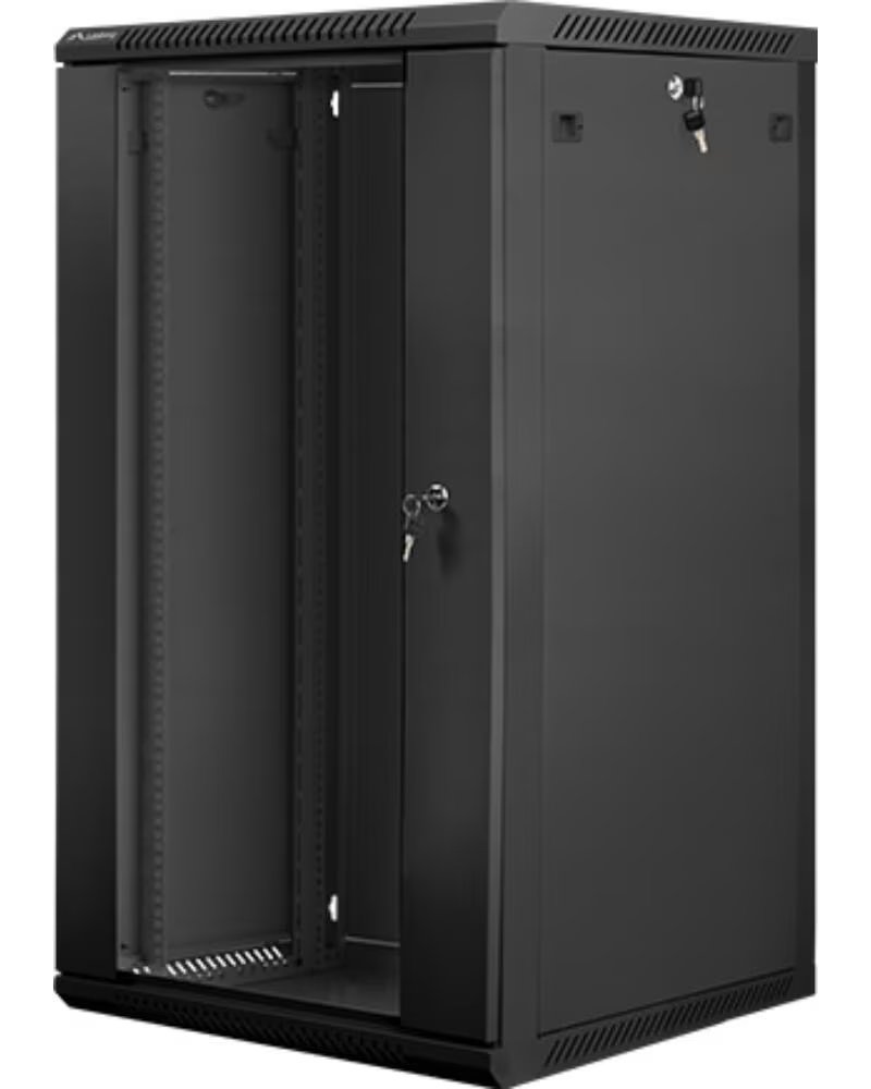 LANBERG Armario rack 22u 600x600x1082 auto ensamblado 19 pulgadas hasta 60 kg negro