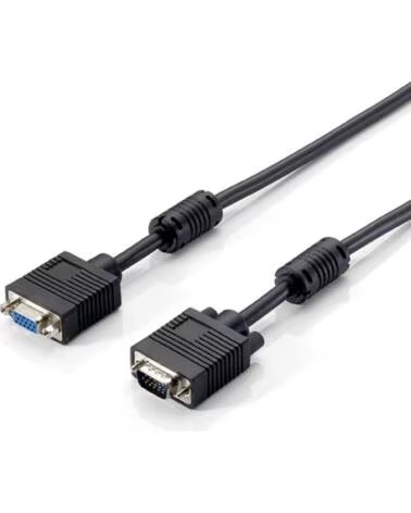 EQUIP Cable alargo svga 3coax macho - hembra 1 8m con ferritas