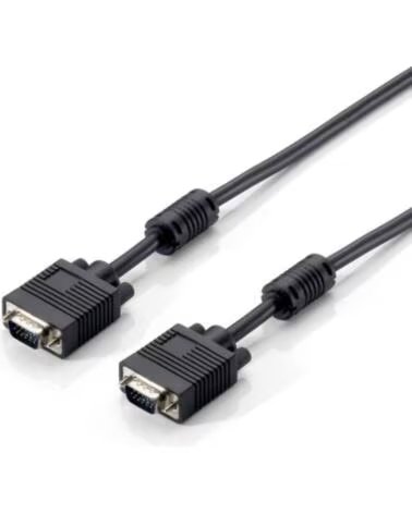 EQUIP Cable svga 3coax macho - macho 10m con ferritas