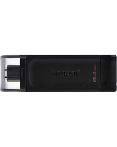 KINGSTON Memoria usb tipo c 64 gb datatraveler 70