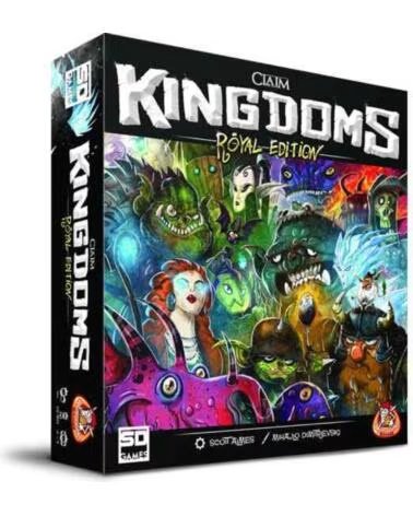 SD GAMES Juego de mesa claim kingdoms royal edition pegi 10
