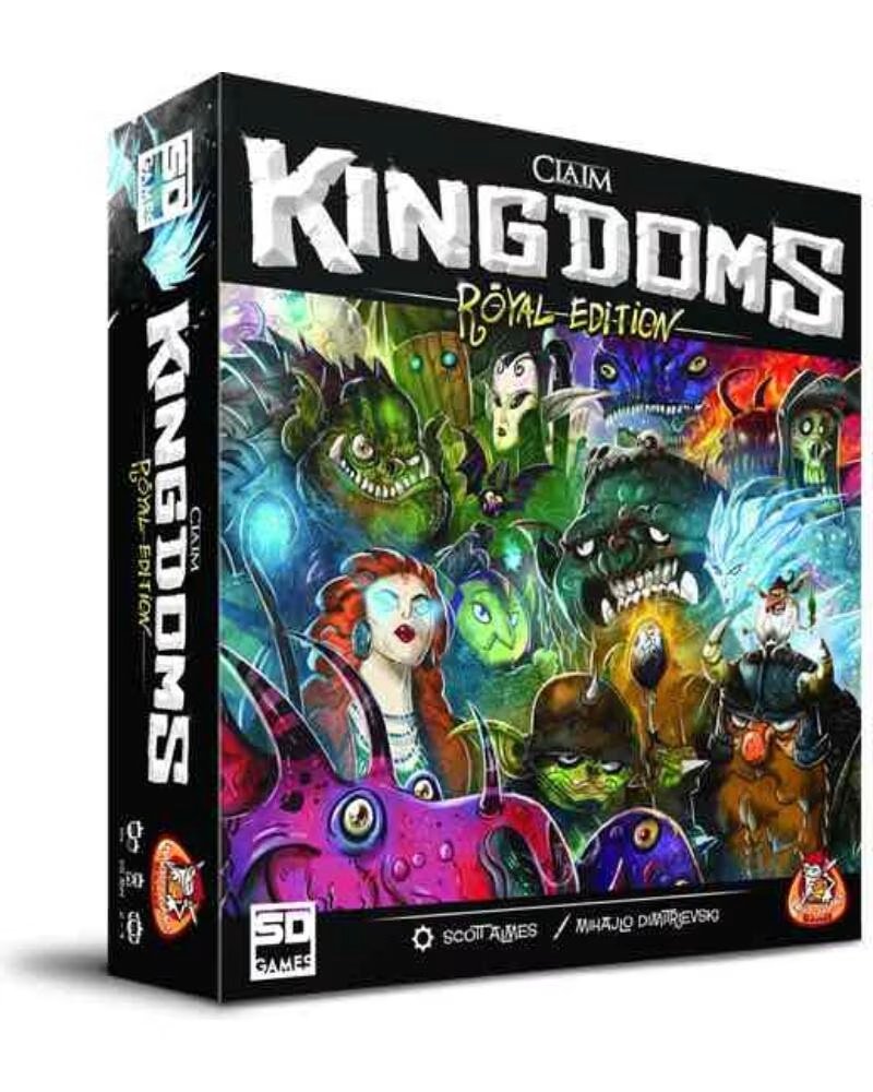 SD GAMES Juego de mesa claim kingdoms royal edition pegi 10