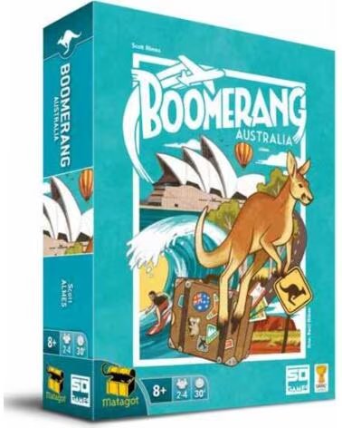 SD GAMES Juego de mesa boomerang australia pegi 8