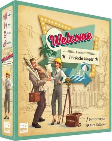 SD GAMES Juego de mesa welcome hacia el perfecto hogar