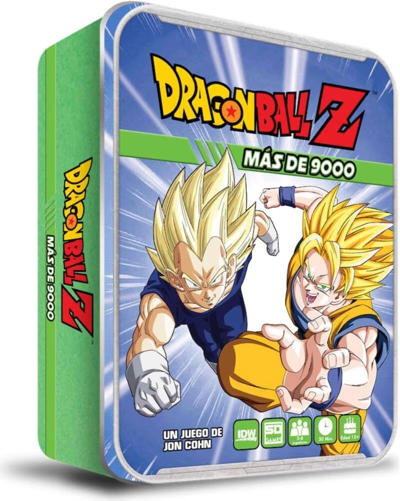 SD GAMES Juego de mesa dragon ball z mas de 9000 pegi 12