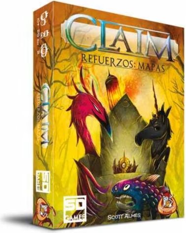 SD GAMES Juego de mesa claim refuerzos mapas pegi 10
